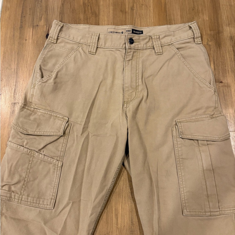 Carhartt Men's Khaki Cargo Pants